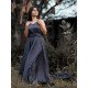 Designer Gray Pre Wedding Tail Gown