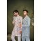 Designer Mirror Work Short Pattern Indowestern For Men