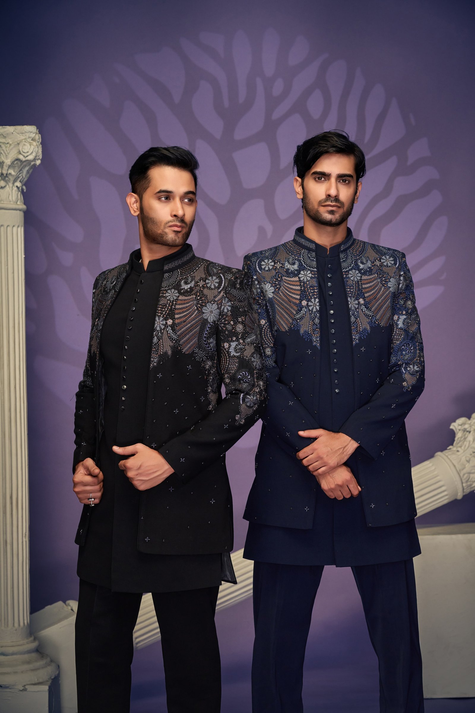 Designer Embroidered Work Indo Western For Wedding