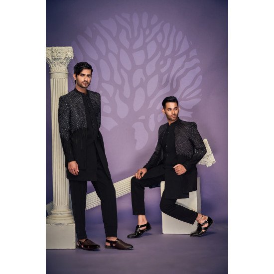 Designer Thread Work Indo For Wedding