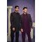 Double Pattern Embroidred Indowestern