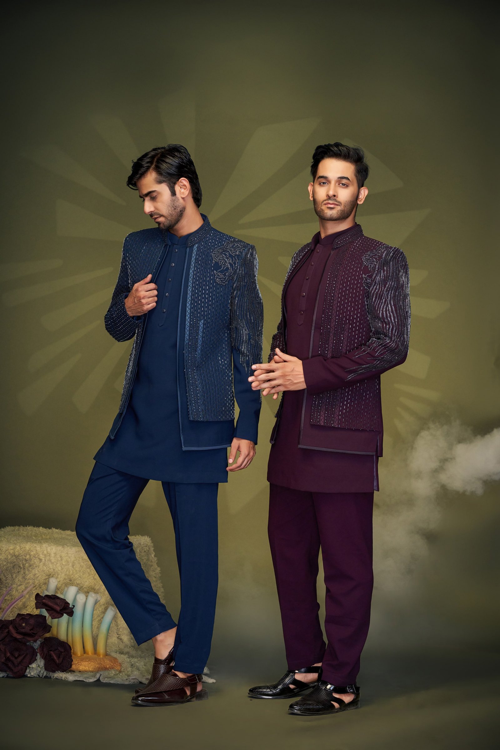 Designer Handwork Lion Wedding Indo For Men