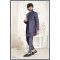 Designer Gray Color Printed Double Pattern Indo