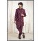 Designer Wine Printed Double Pattern Indowestern