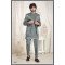 Designer Gray Digital PrintDouble Pattern Indo