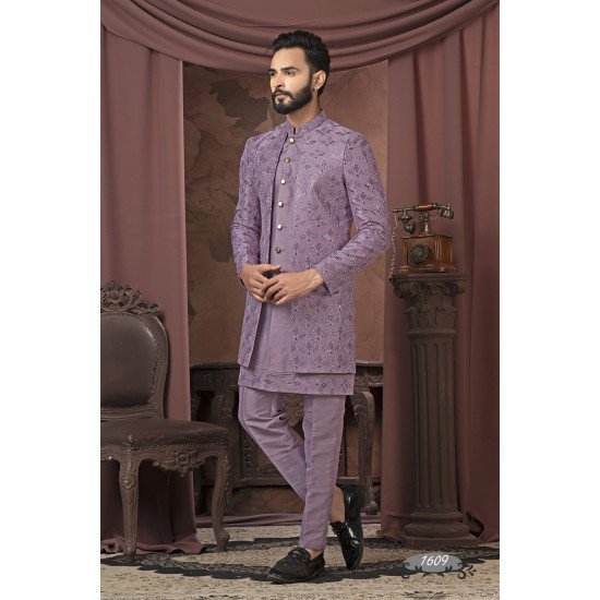 Designer Online Pink Double Pattern Indo For Wedding