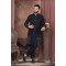 Deisgner Navy Blue Double Pattern Indowestern