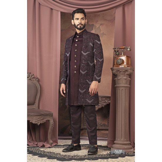 Designer Suquence & Embroiderery Work Indo For Men