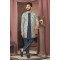 Double Pattern Digital Pattern Indowestern