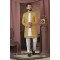 Designer Double Pattern Indo-Western For Haldi
