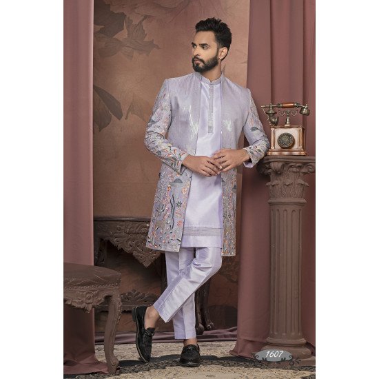 Sequence Work Pink Indowestern
