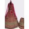 Designer Rani Stone And Sequence Work Bridal Lehenga