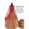 Designer Rani Colored Embroidery & Handwork Lehenga For Bride