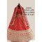 Designer Red Handwork Bridal Lehenga For Wedding 