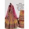 Designer Marwar Rasberry Handwork Lehenga For Bride