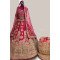 Designer Silk Handwork Bridal Lehenga 