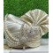 Designer Off White Silk Fabric Groom Safa And Dupatta