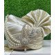 Designer Off White Silk Fabric Groom Safa And Dupatta