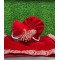 Designer Red Colored Groom Pagari & Stole