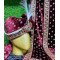 Designer Wine Color Foil Print Wedding Safa Set