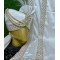 Designer White With Stone Work Pagari And Dupatta For Groom