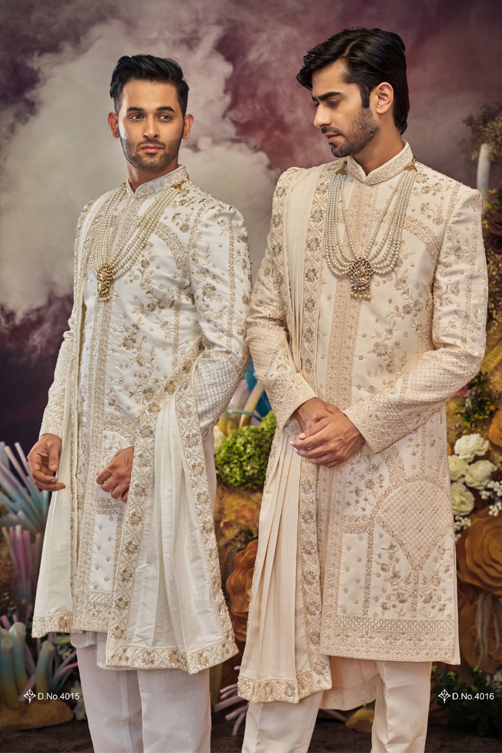 Designer Handwork Wedding Sherwani For Men