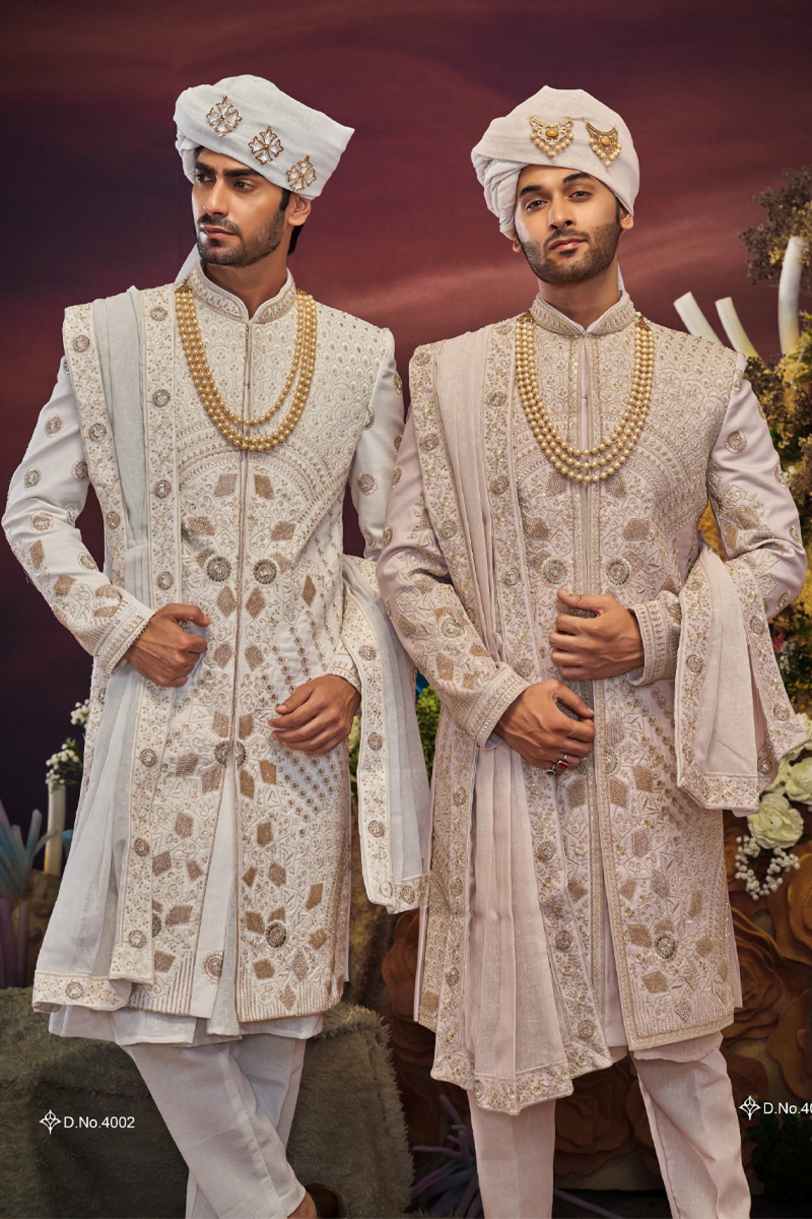 Designer Handwork Sherwani For Men