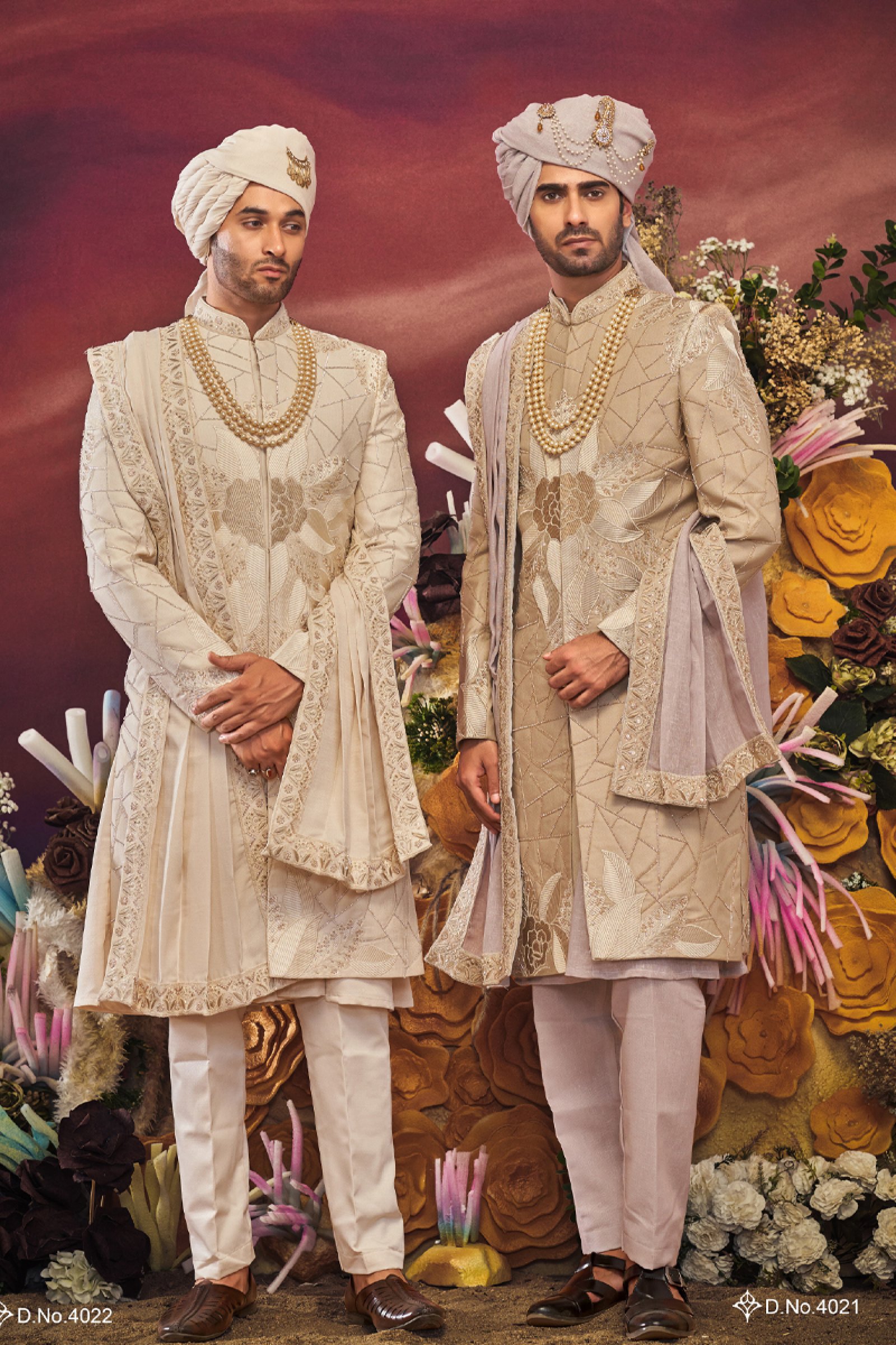 Wedding Sherwani Set For Men