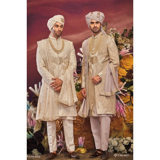 Wedding Sherwani Set For Men