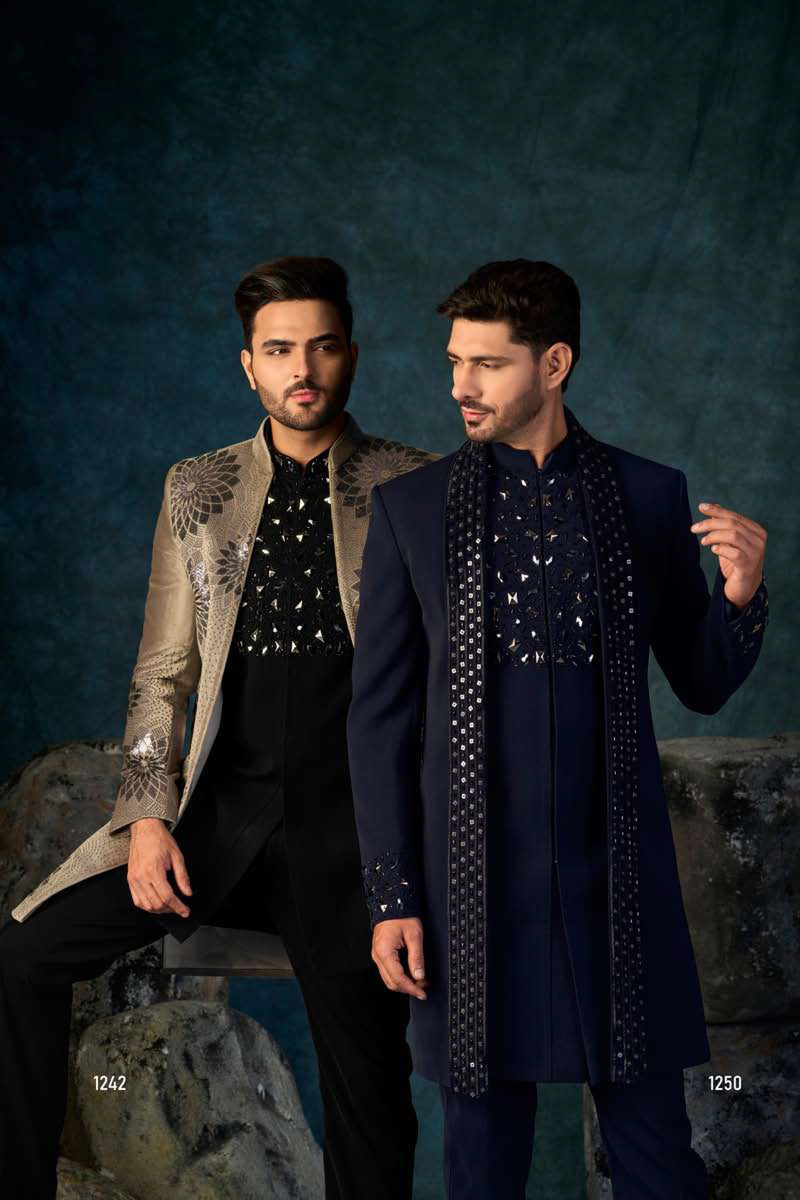  Designer Mens Indo Collection with Embellished Detailing