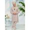 Designer Beige Double Pattern Motif & Stone Work Sherwani For Groom