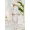 Designer Motif Embroidered Three Layer Sherwani For Men