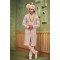 Designer Pink Stone Work Achkan Pattern Groom Sherwani