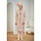 Designer Peach Double Pattern Sequence Work Groom Sherwani 