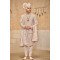 Designer Double Pattern Sequence Work Peach Sherwani