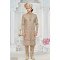 Designer Dusy Double Pattern Peach Touch Wedding Sherwani For Men