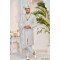 Designer White Mehroon Touch Achkan Pattern Sherwani 