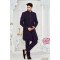 Desinger Wine Handwork Double Pattern Indo Western For Groom