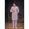 Designer Pink Double Pattern Indo Western For Groom