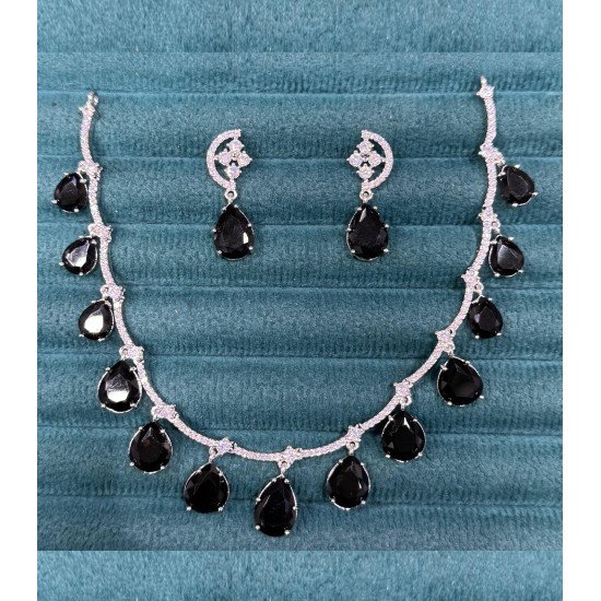 Designer black Stone Necklace 
