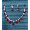 Designer Red Stone Work Necklace