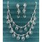 Designer Transparent Necklace Set for Festive Look – Imitation Gemstones