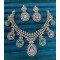 American Diamond Dual Color Necklace Set for Wedding & Party 
