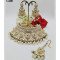 Regal Kundan & Pearl Bridal Choker Set
