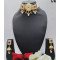 Royal Kundan Necklace Set – Red Accents