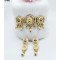 Matte Gold Long Necklace – Temple Inspired
