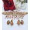 Rani Onyx and Kundan Bridal Choker Set