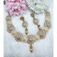 Heavy Kundan Style Gold Plated Choker Set with Ruby Accents