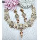 Heavy Kundan Style Gold Plated Choker Set with Ruby Accents