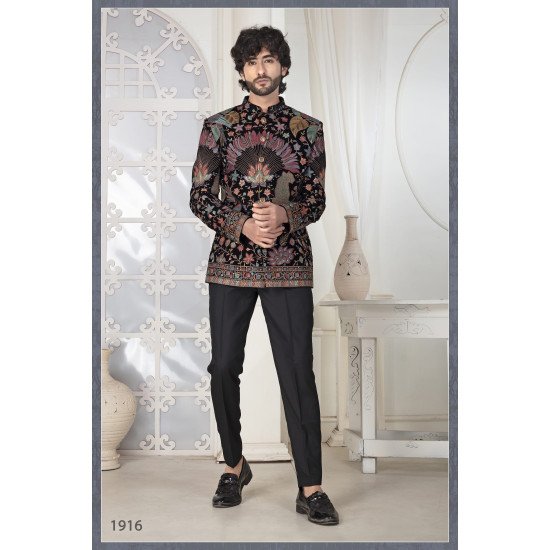 Designer Embroidered Jodhpuri For Wedding